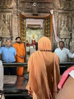 Darshan at Kalika Mandir (11 March 2025)
